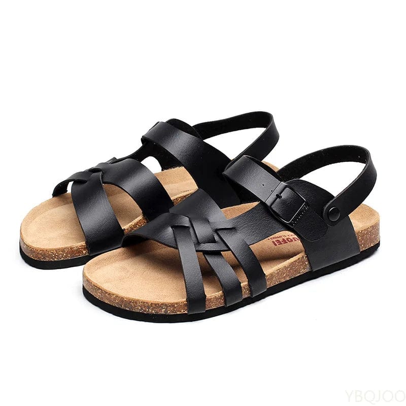 LuxStep Comfort Leather Sandals