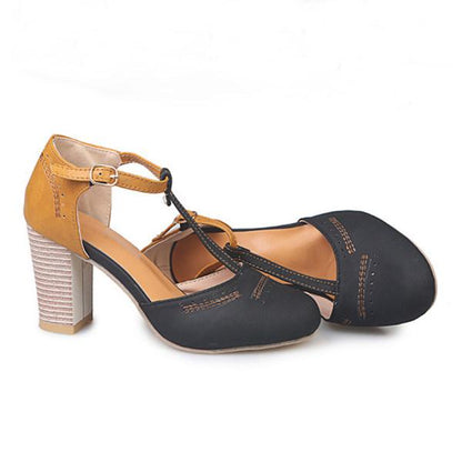 Astra™ - T-Strap Comfort Heels